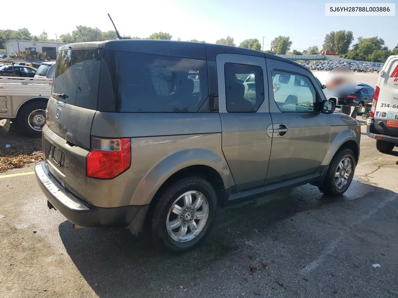 2008 Honda Element Ex VIN: 5J6YH28788L003886 Lot: 73151504