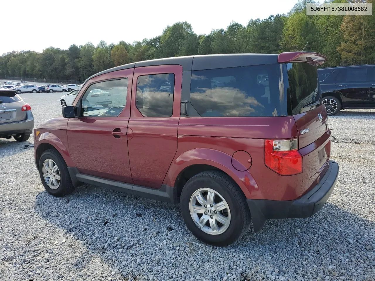 2008 Honda Element Ex VIN: 5J6YH18738L008682 Lot: 73294034