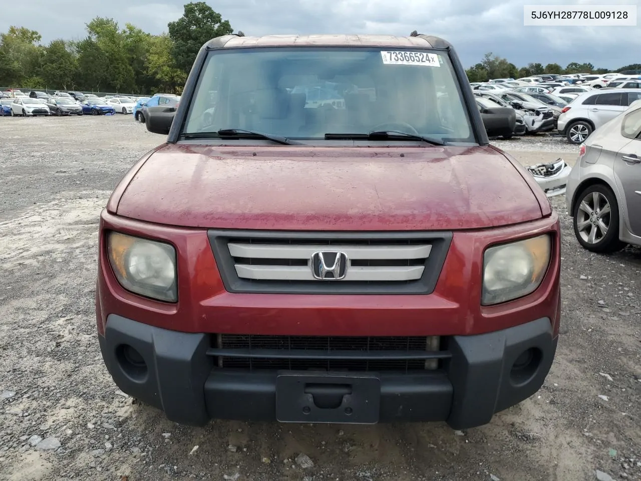 2008 Honda Element Ex VIN: 5J6YH28778L009128 Lot: 73366524