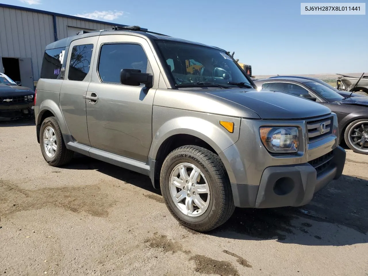 2008 Honda Element Ex VIN: 5J6YH287X8L011441 Lot: 73376064