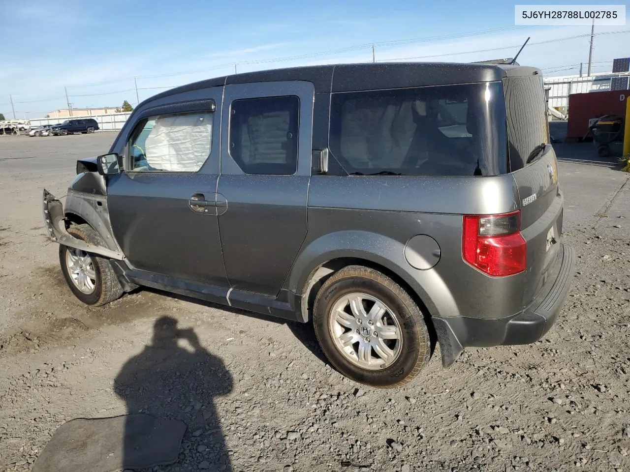 2008 Honda Element Ex VIN: 5J6YH28788L002785 Lot: 73557474