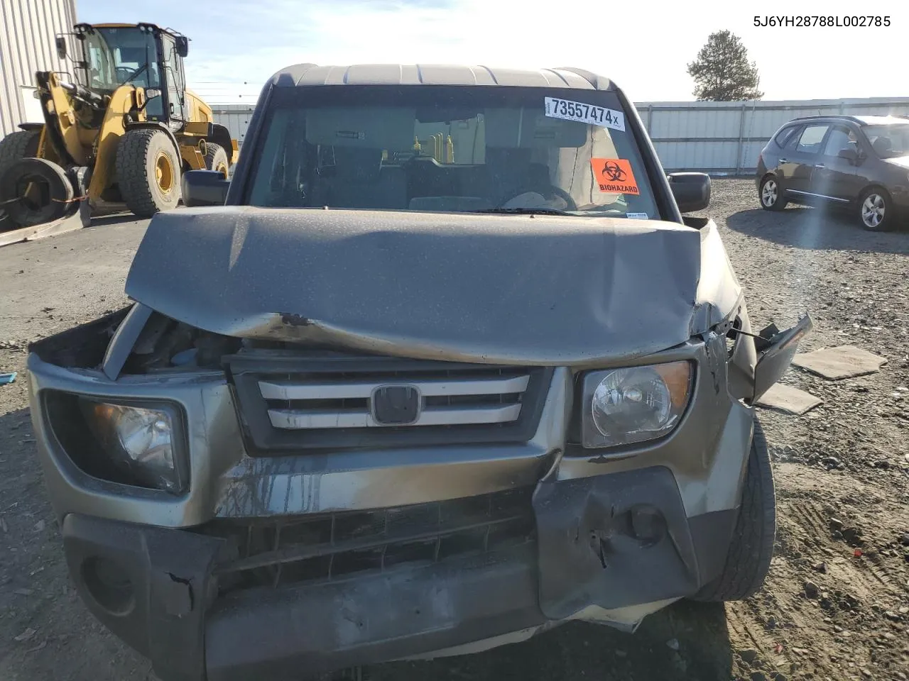 2008 Honda Element Ex VIN: 5J6YH28788L002785 Lot: 73557474