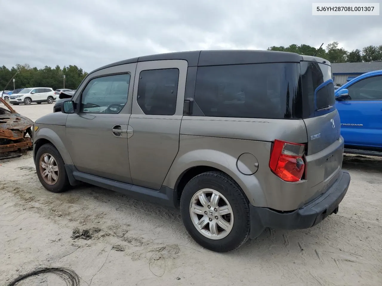 2008 Honda Element Ex VIN: 5J6YH28708L001307 Lot: 73805974