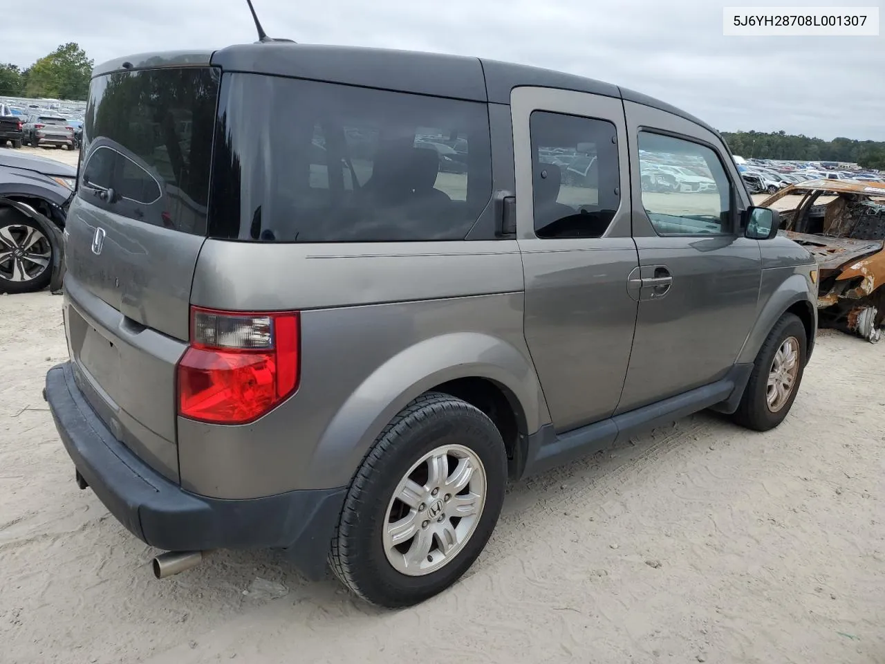 2008 Honda Element Ex VIN: 5J6YH28708L001307 Lot: 73805974