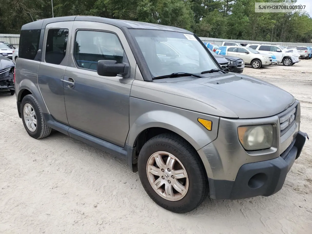 2008 Honda Element Ex VIN: 5J6YH28708L001307 Lot: 73805974