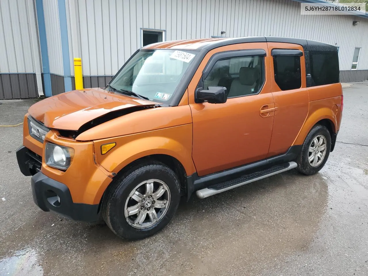 2008 Honda Element Ex VIN: 5J6YH28718L012834 Lot: 73981504