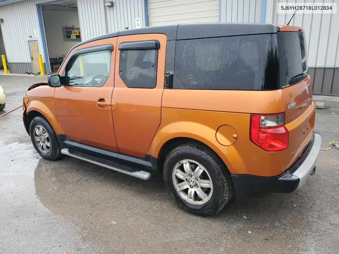 2008 Honda Element Ex VIN: 5J6YH28718L012834 Lot: 73981504