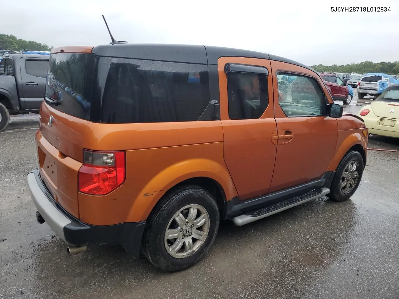 2008 Honda Element Ex VIN: 5J6YH28718L012834 Lot: 73981504