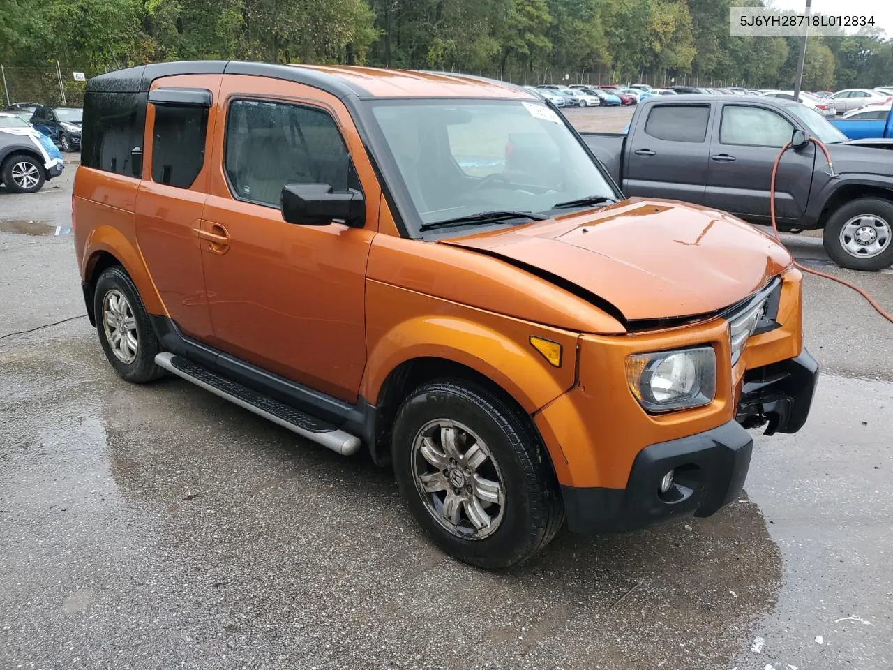 2008 Honda Element Ex VIN: 5J6YH28718L012834 Lot: 73981504