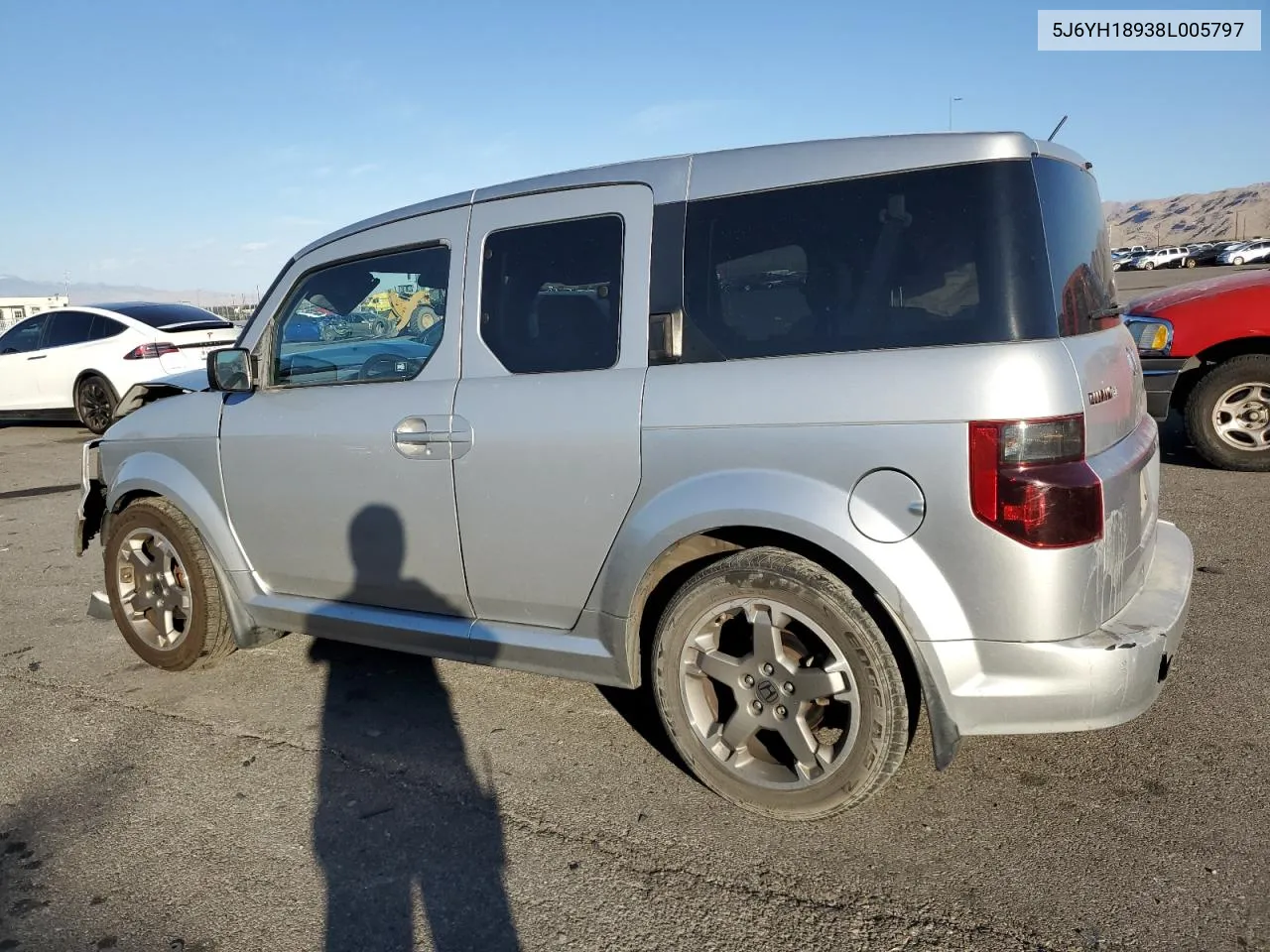 2008 Honda Element Sc VIN: 5J6YH18938L005797 Lot: 74578224