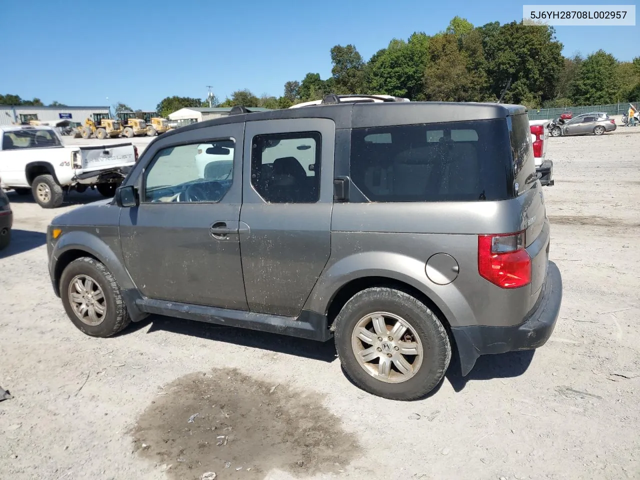 2008 Honda Element Ex VIN: 5J6YH28708L002957 Lot: 74626404