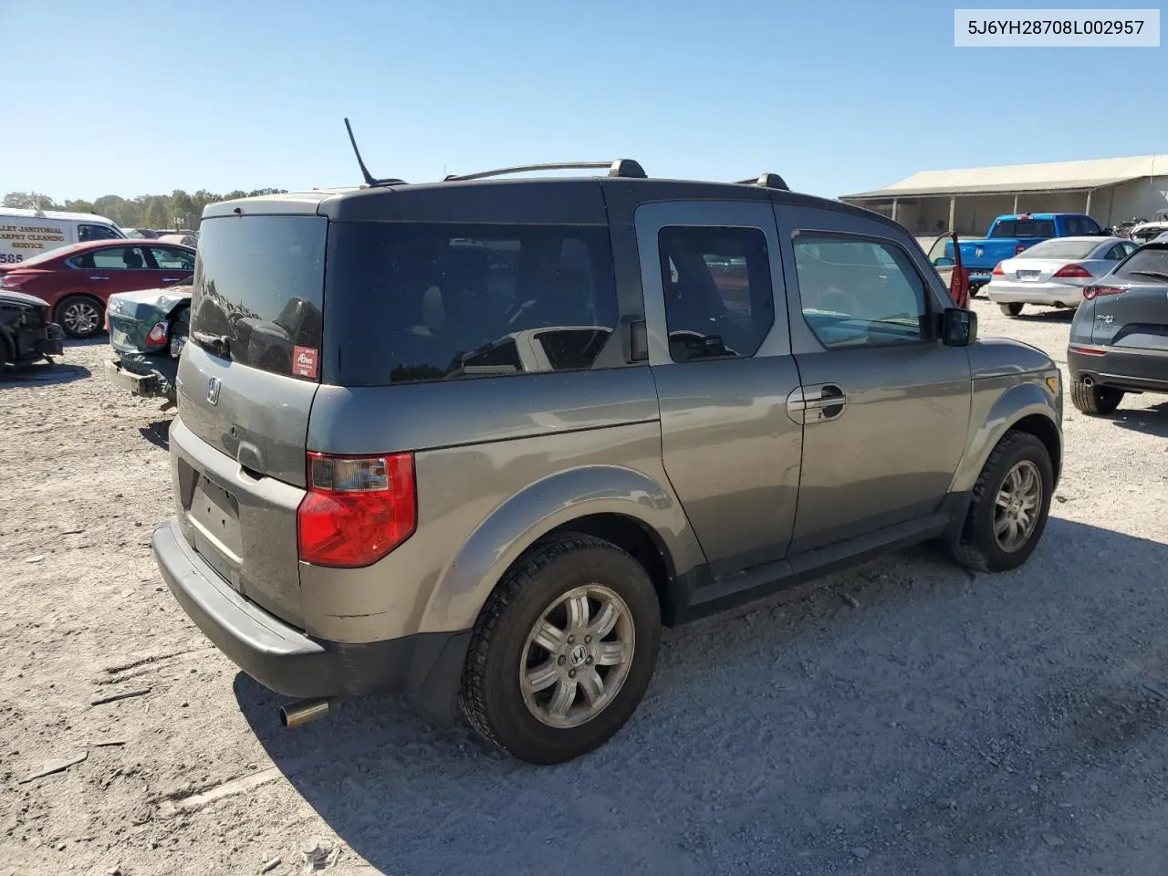 2008 Honda Element Ex VIN: 5J6YH28708L002957 Lot: 74626404