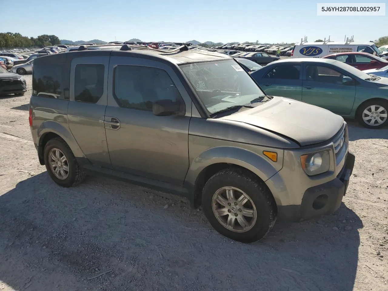 2008 Honda Element Ex VIN: 5J6YH28708L002957 Lot: 74626404