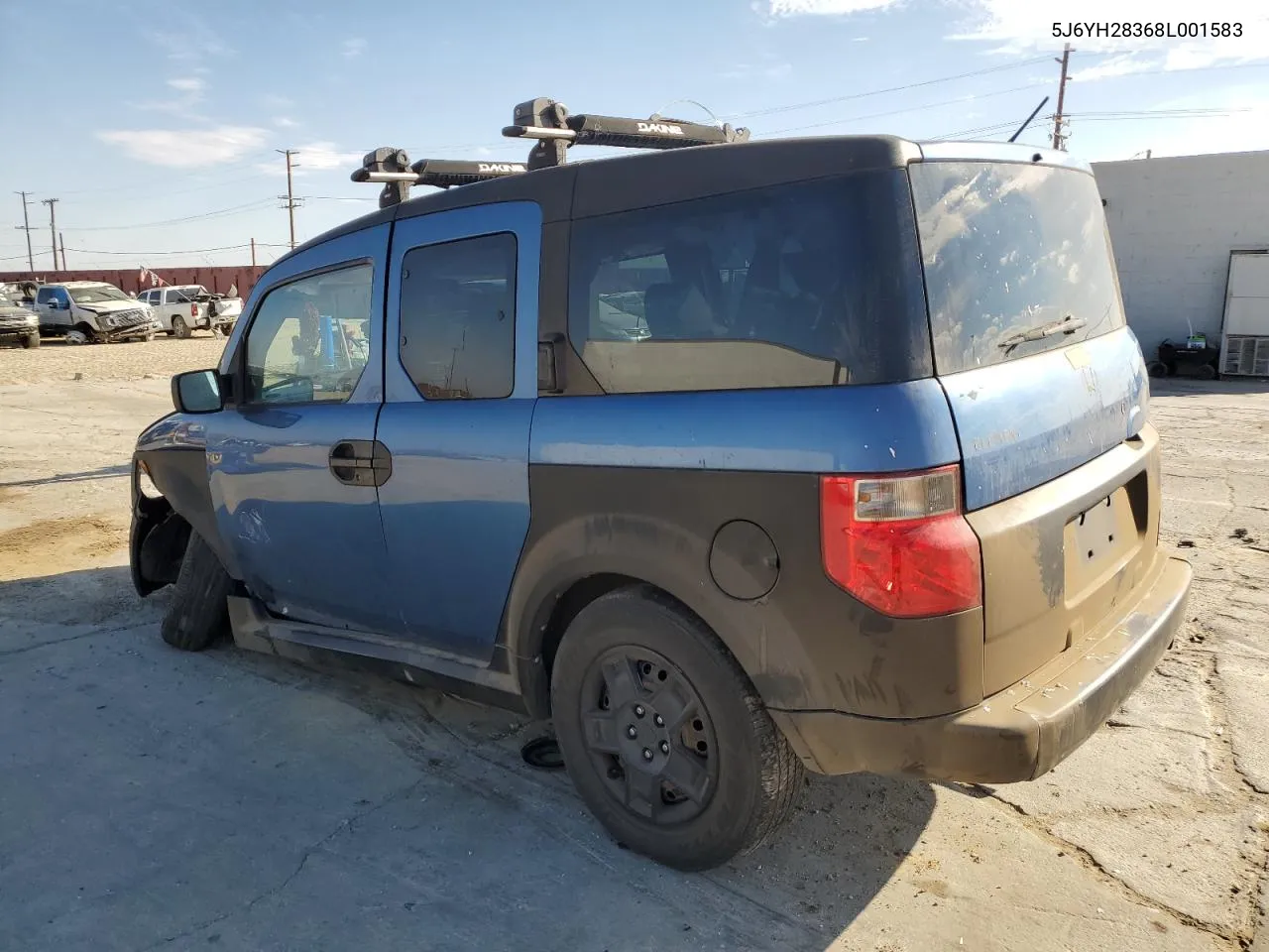 2008 Honda Element Lx VIN: 5J6YH28368L001583 Lot: 74637144