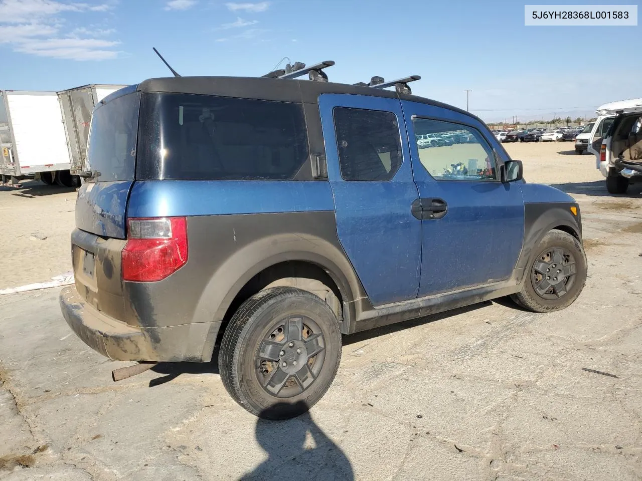 2008 Honda Element Lx VIN: 5J6YH28368L001583 Lot: 74637144