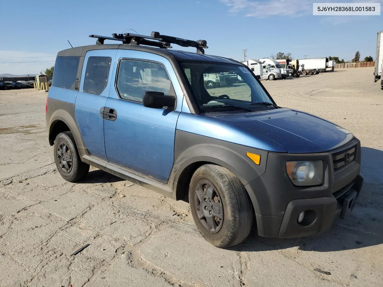 2008 Honda Element Lx VIN: 5J6YH28368L001583 Lot: 74637144