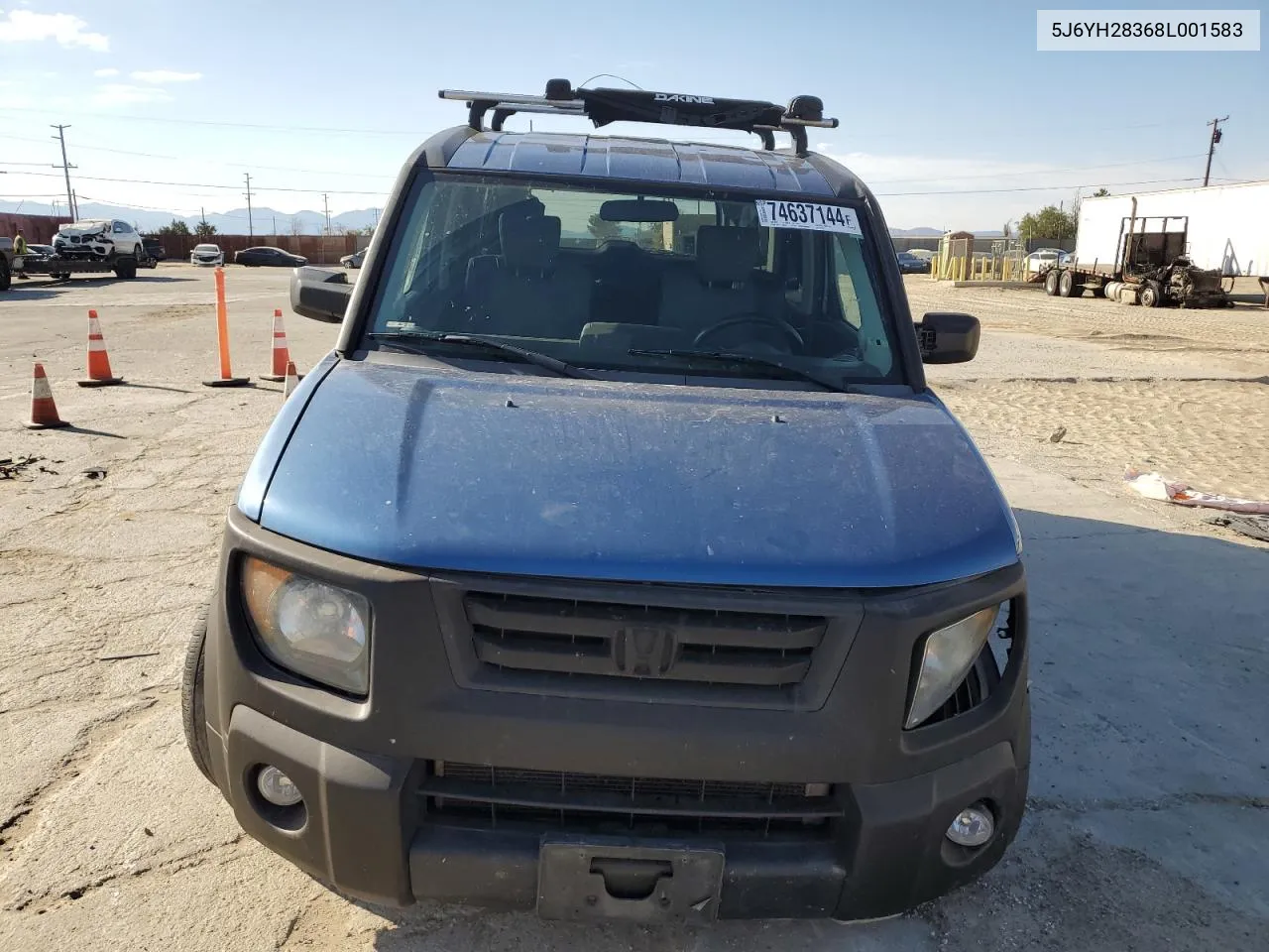 2008 Honda Element Lx VIN: 5J6YH28368L001583 Lot: 74637144