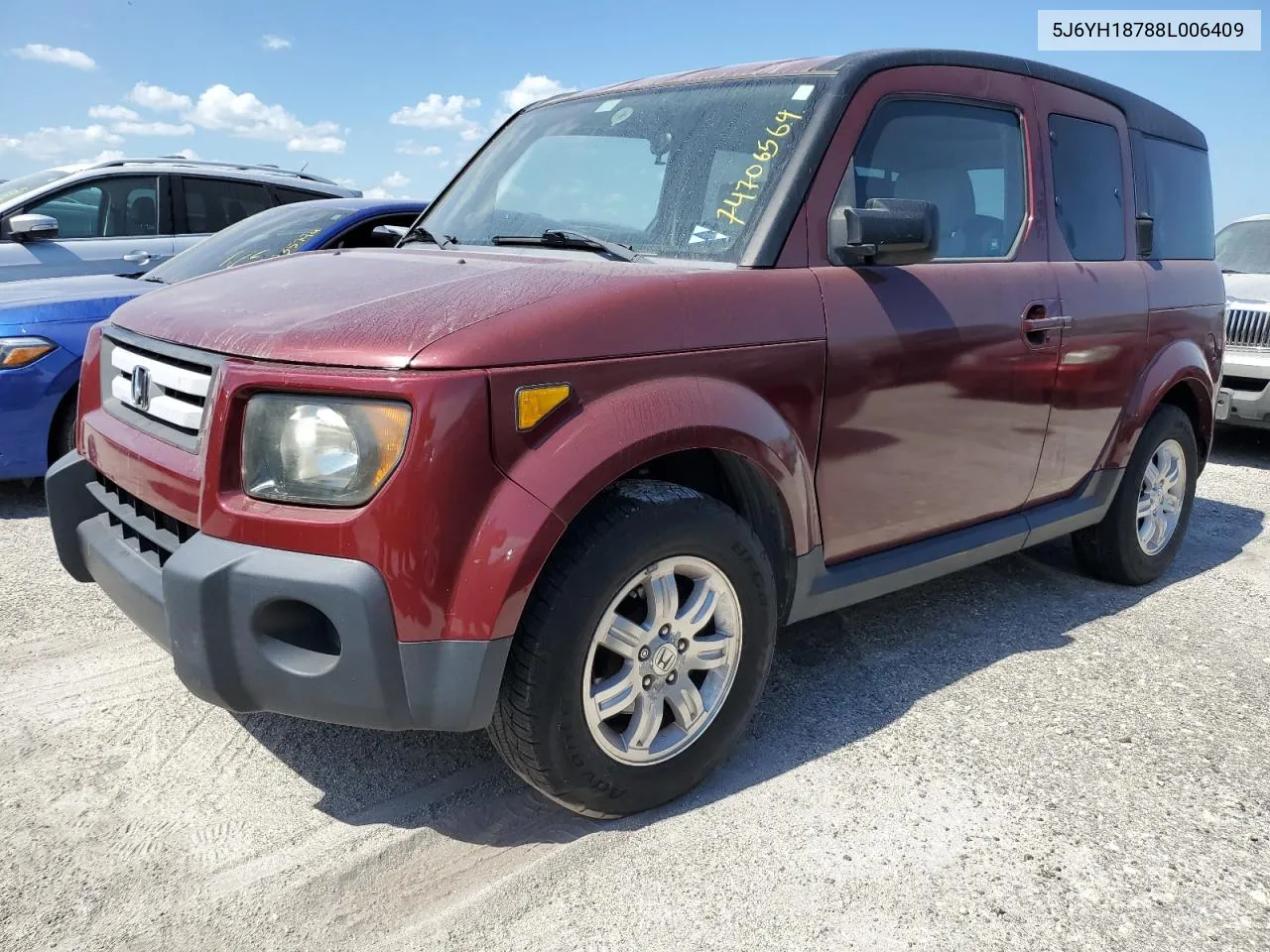 2008 Honda Element Ex VIN: 5J6YH18788L006409 Lot: 74706564