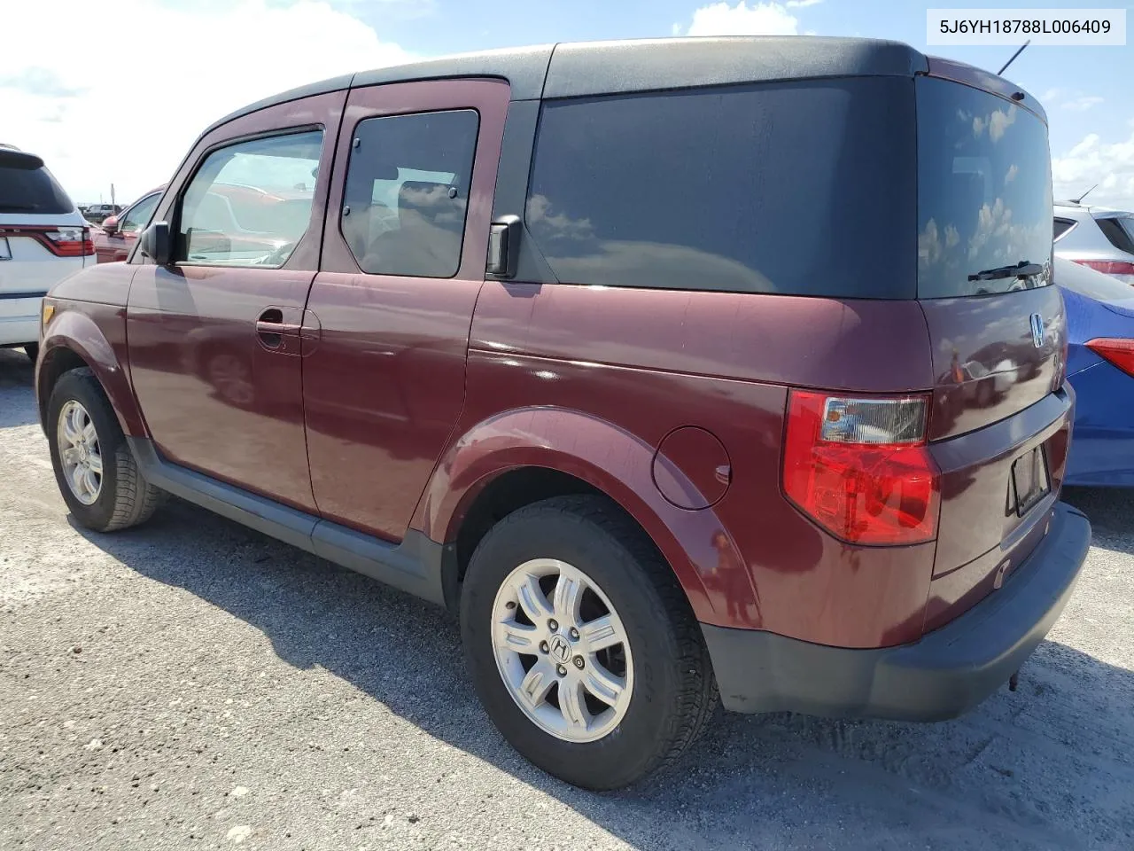 2008 Honda Element Ex VIN: 5J6YH18788L006409 Lot: 74706564