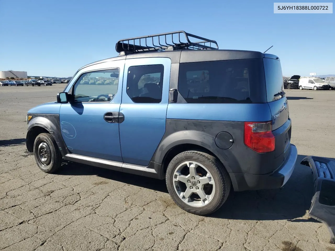 2008 Honda Element Lx VIN: 5J6YH18388L000722 Lot: 74772324