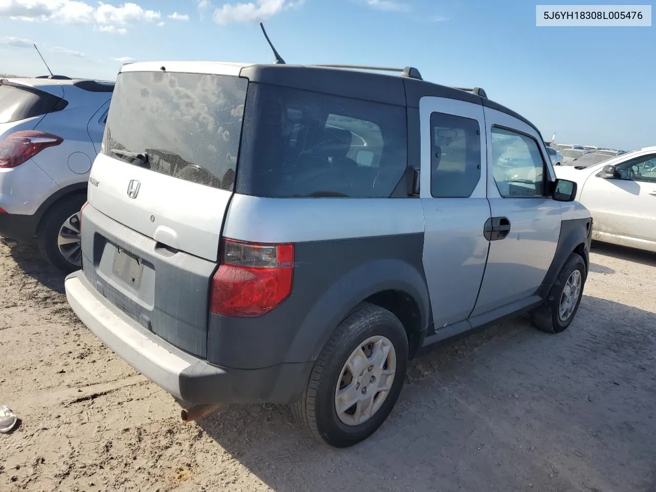 2008 Honda Element Lx VIN: 5J6YH18308L005476 Lot: 74779144