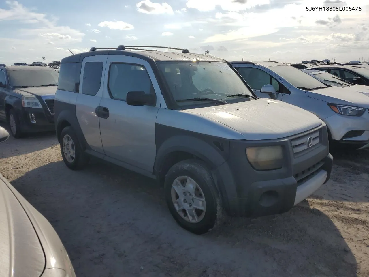 2008 Honda Element Lx VIN: 5J6YH18308L005476 Lot: 74779144