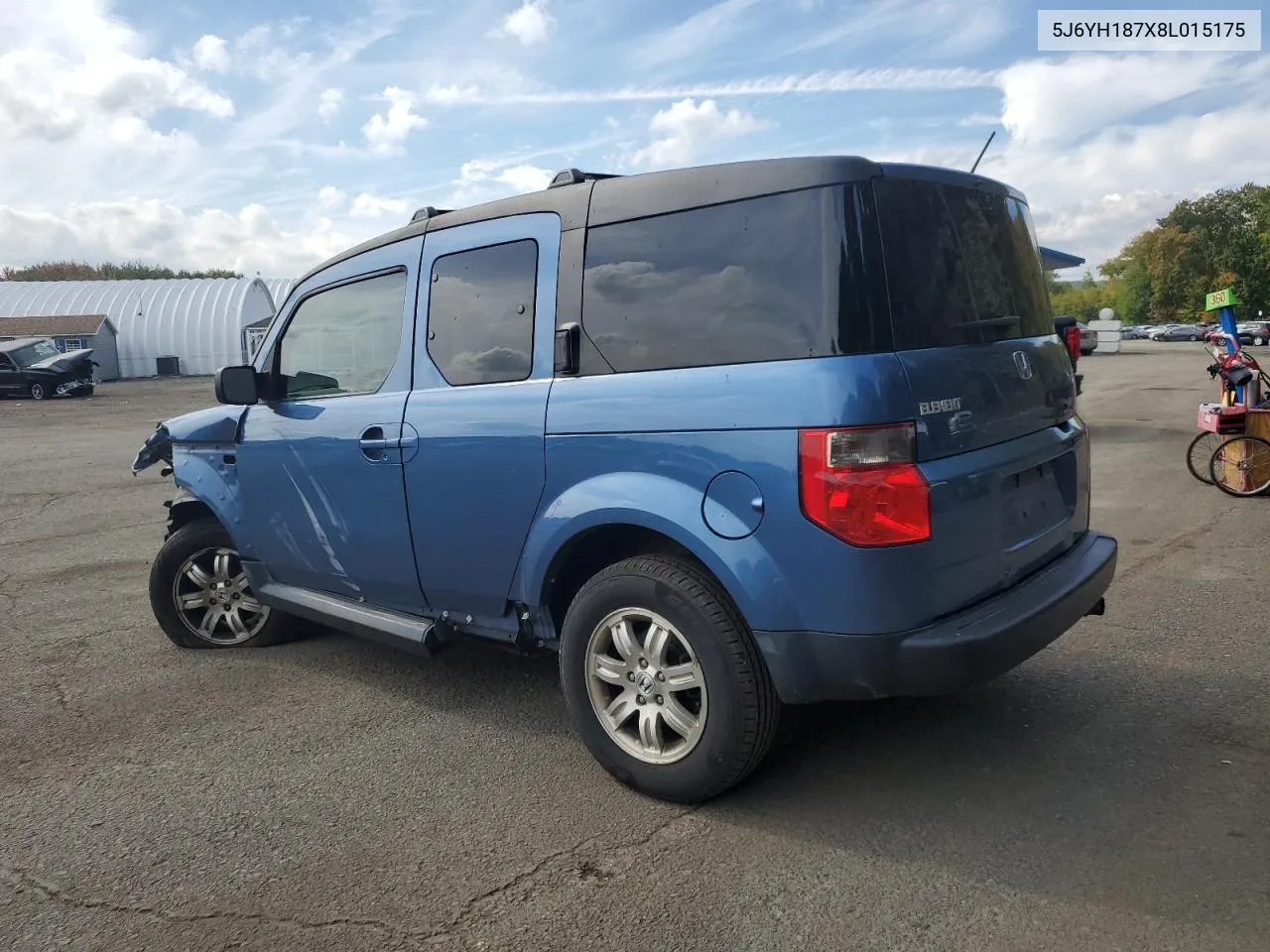 2008 Honda Element Ex VIN: 5J6YH187X8L015175 Lot: 74799104