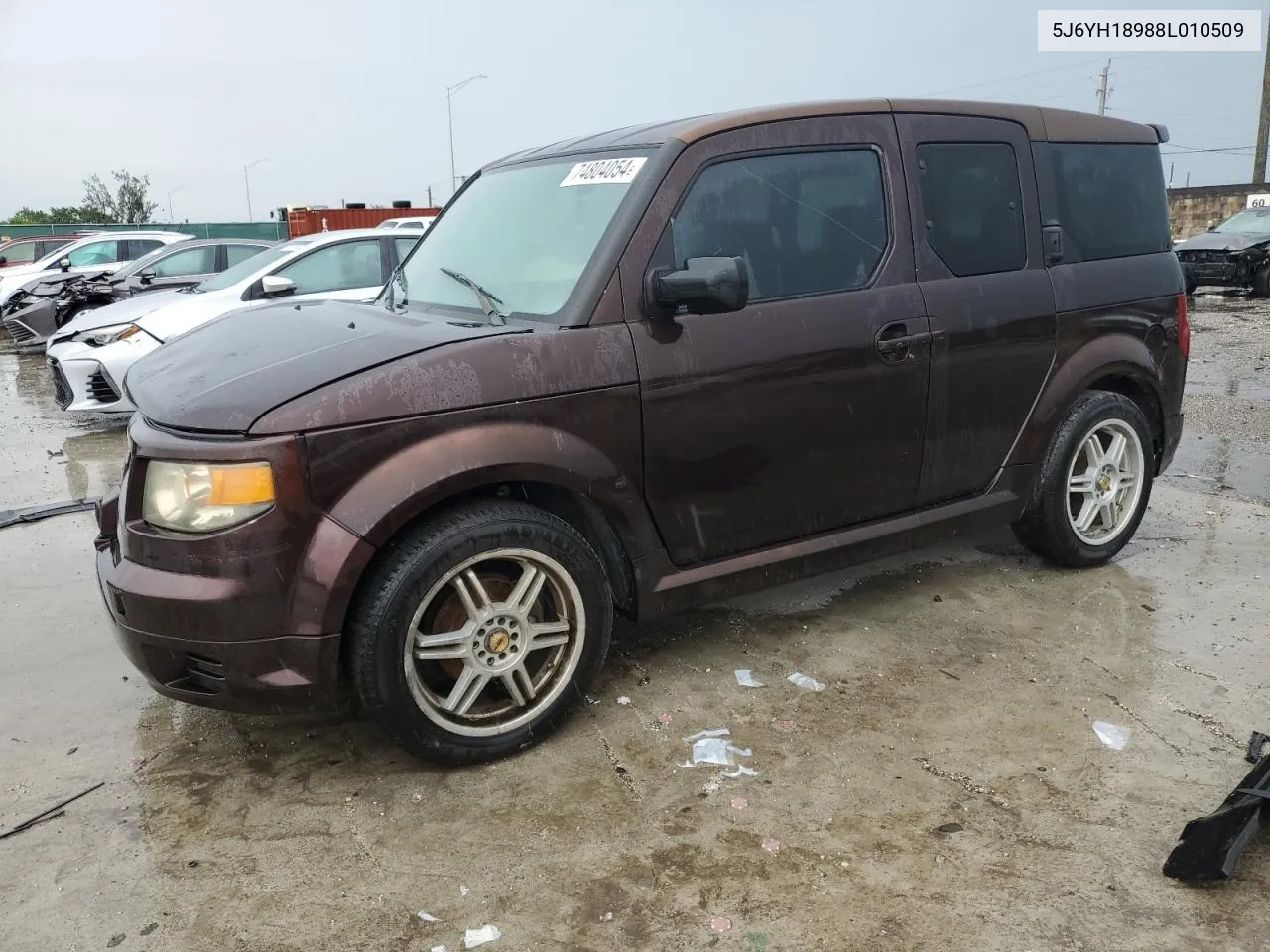 2008 Honda Element Sc VIN: 5J6YH18988L010509 Lot: 74804054