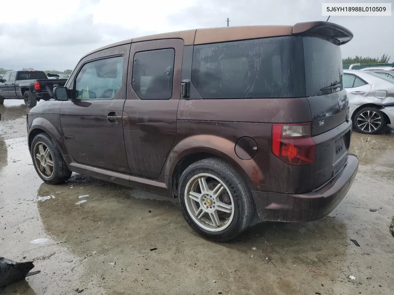 2008 Honda Element Sc VIN: 5J6YH18988L010509 Lot: 74804054