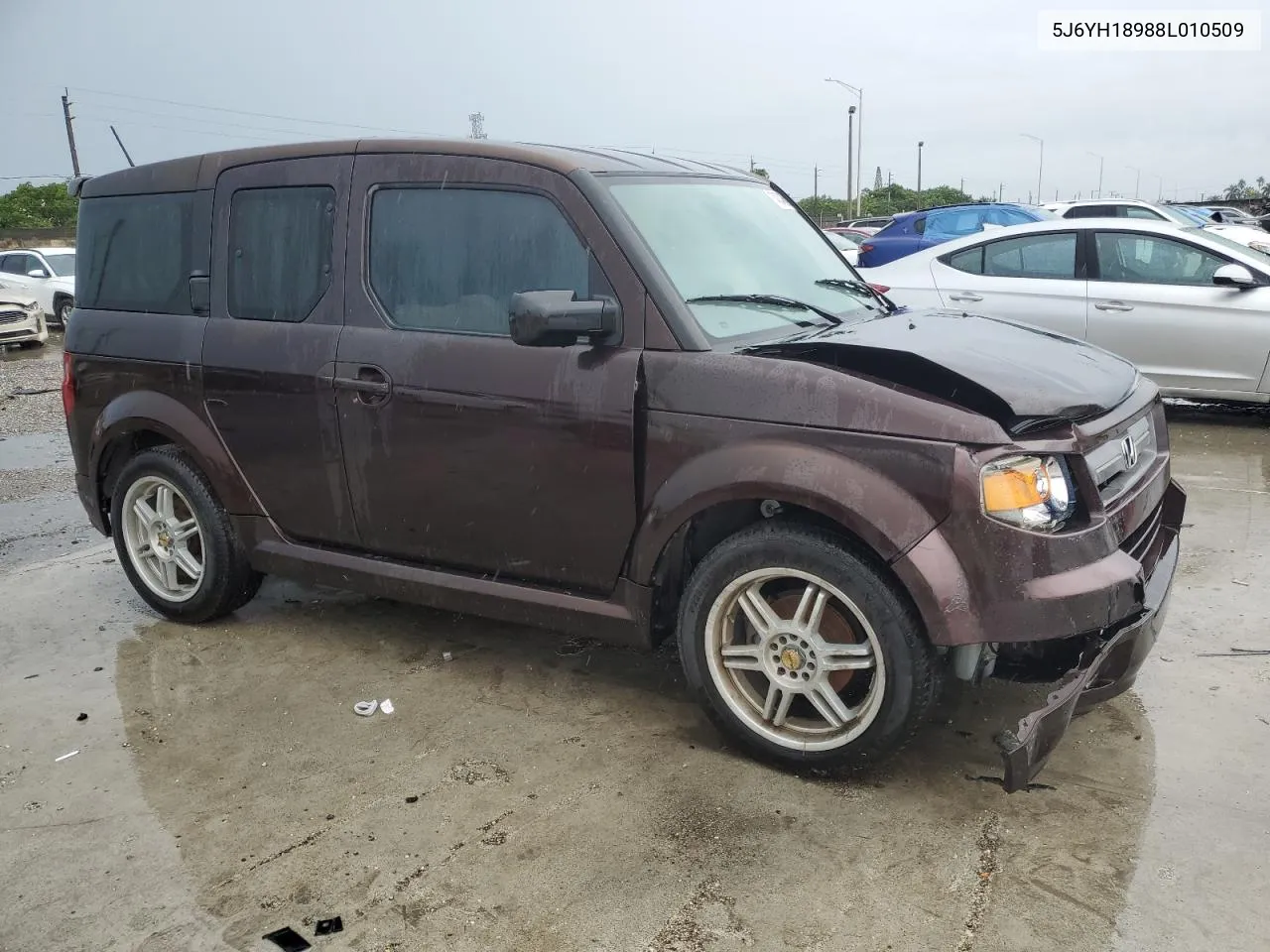 2008 Honda Element Sc VIN: 5J6YH18988L010509 Lot: 74804054