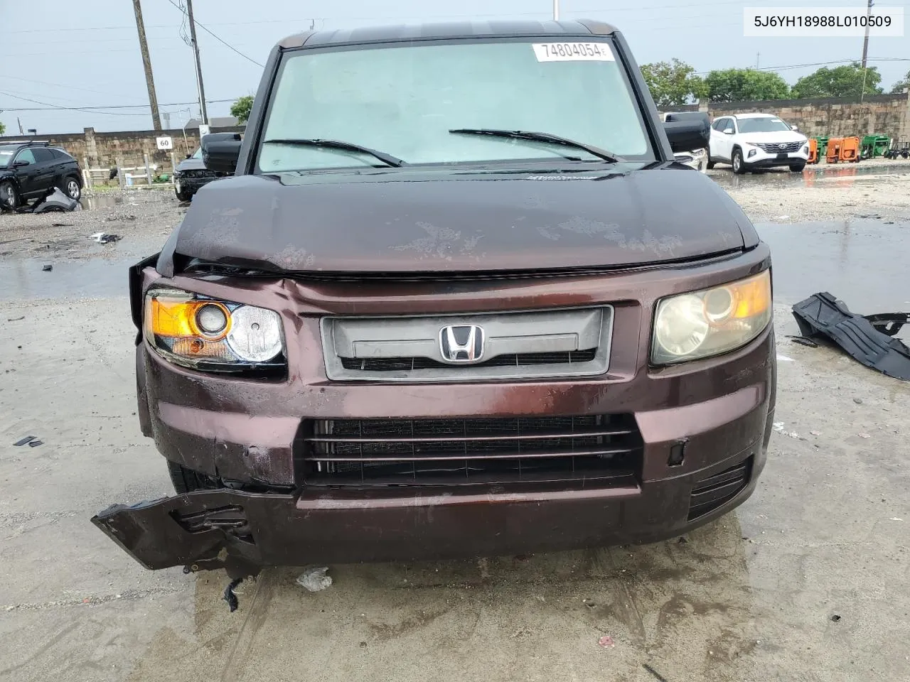 2008 Honda Element Sc VIN: 5J6YH18988L010509 Lot: 74804054