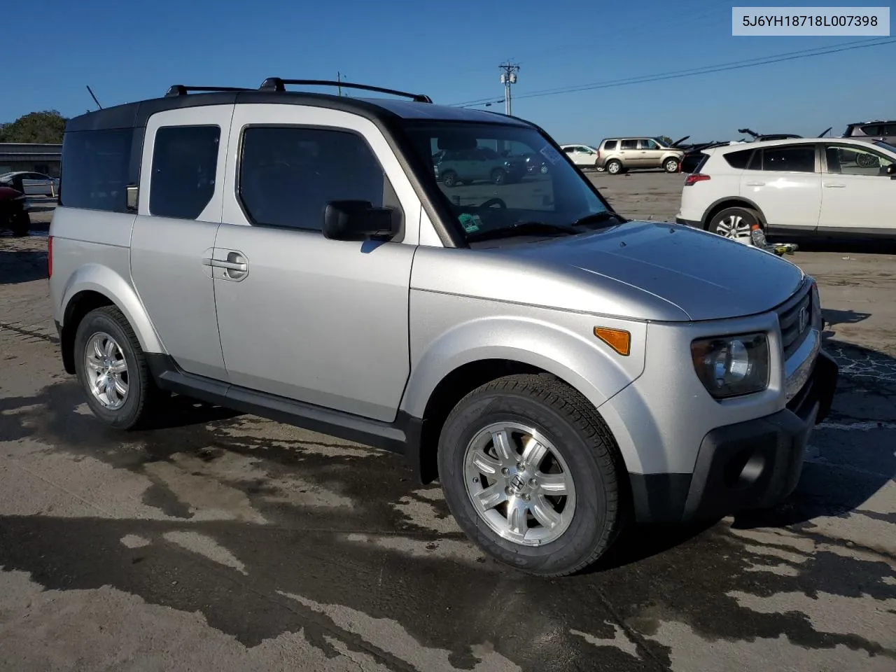 2008 Honda Element Ex VIN: 5J6YH18718L007398 Lot: 74816994