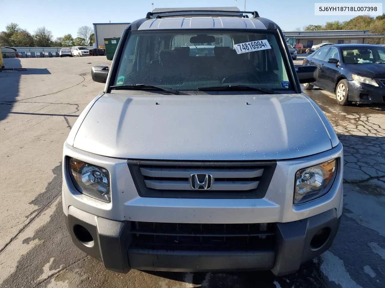 2008 Honda Element Ex VIN: 5J6YH18718L007398 Lot: 74816994