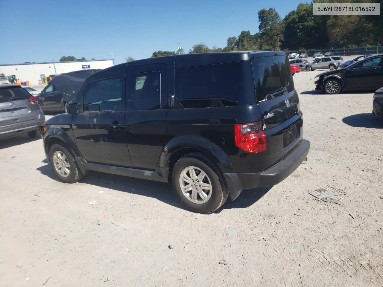 2008 Honda Element Ex VIN: 5J6YH28718L016592 Lot: 75179944