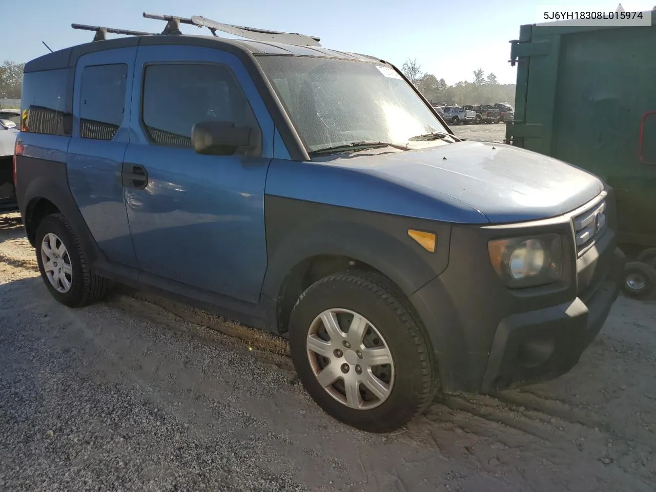 2008 Honda Element Lx VIN: 5J6YH18308L015974 Lot: 75214064