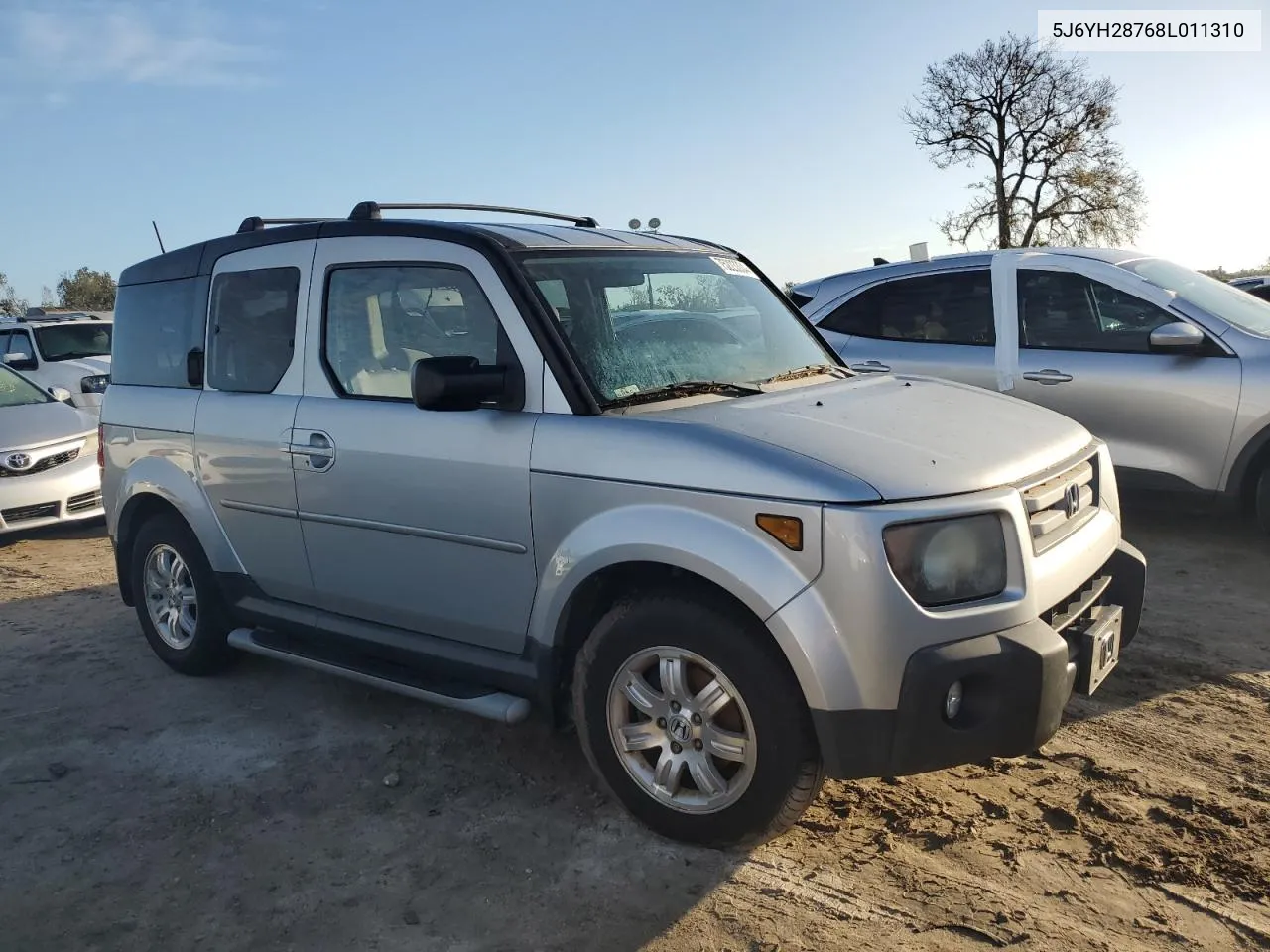 2008 Honda Element Ex VIN: 5J6YH28768L011310 Lot: 75223334