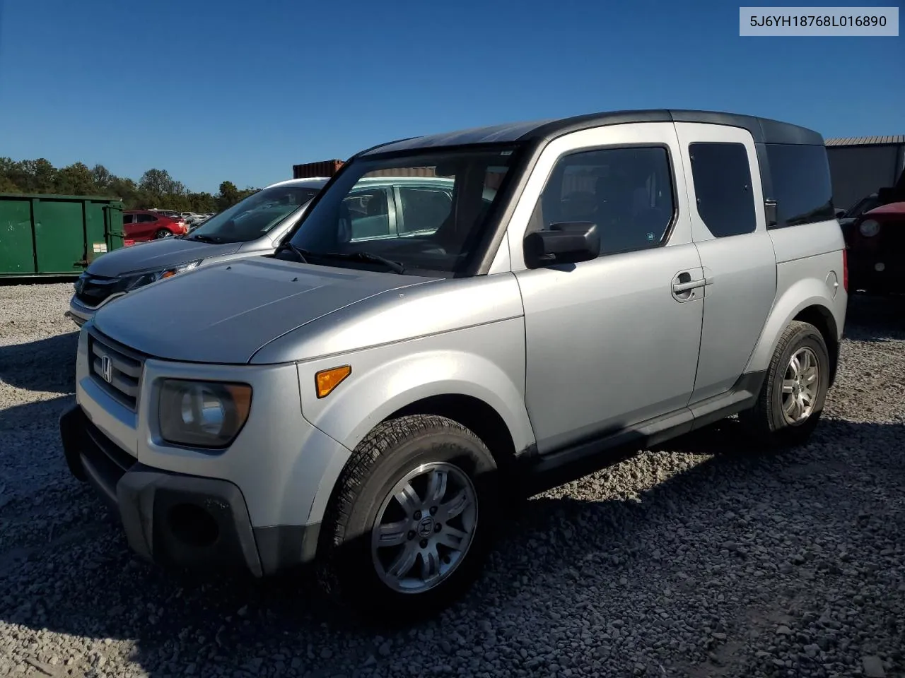 2008 Honda Element Ex VIN: 5J6YH18768L016890 Lot: 75270544