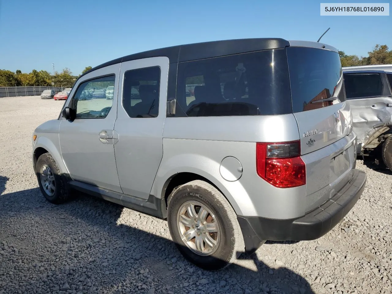 2008 Honda Element Ex VIN: 5J6YH18768L016890 Lot: 75270544