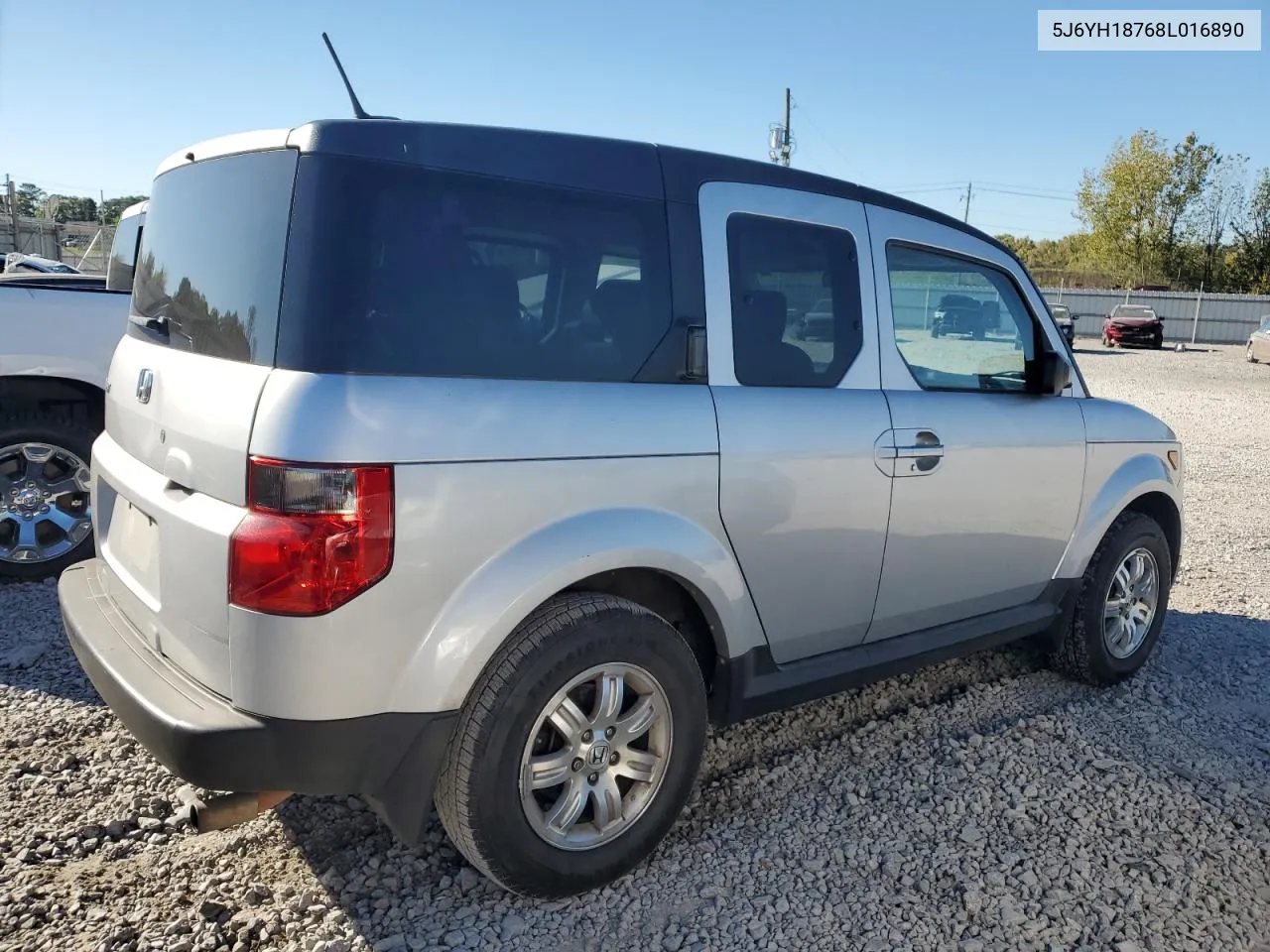 2008 Honda Element Ex VIN: 5J6YH18768L016890 Lot: 75270544