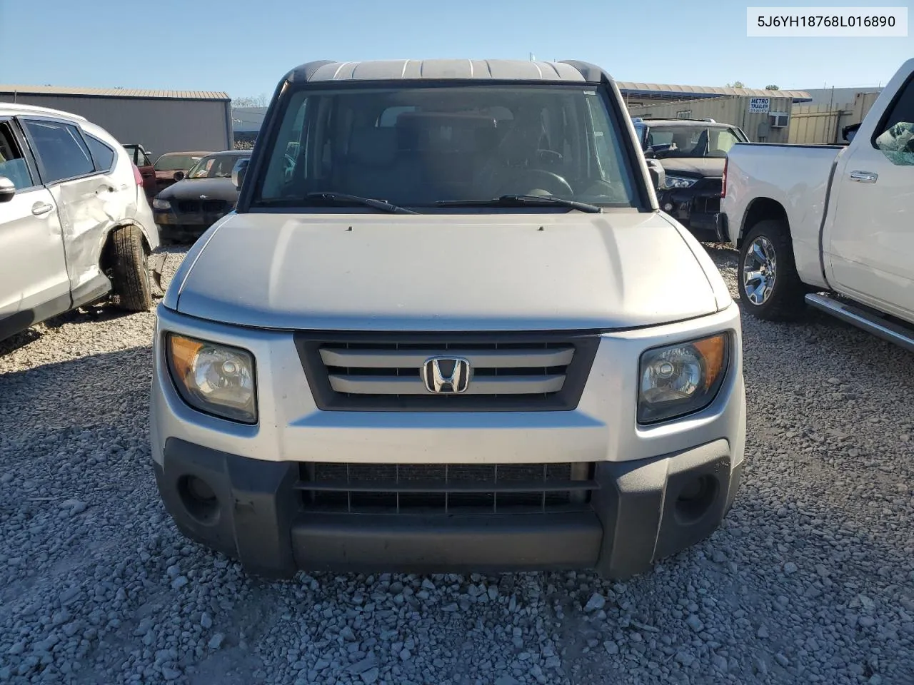 2008 Honda Element Ex VIN: 5J6YH18768L016890 Lot: 75270544