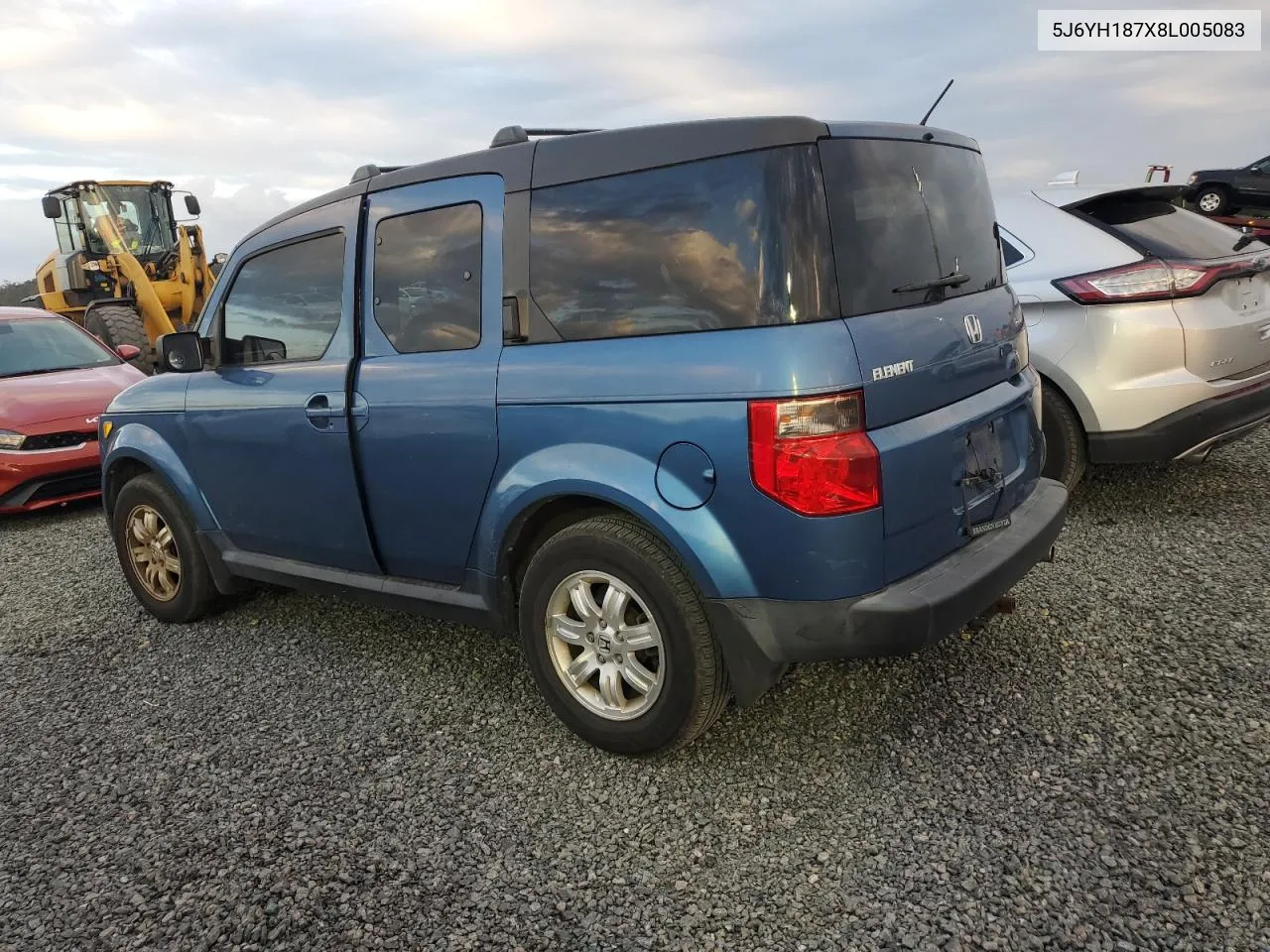 2008 Honda Element Ex VIN: 5J6YH187X8L005083 Lot: 75346494