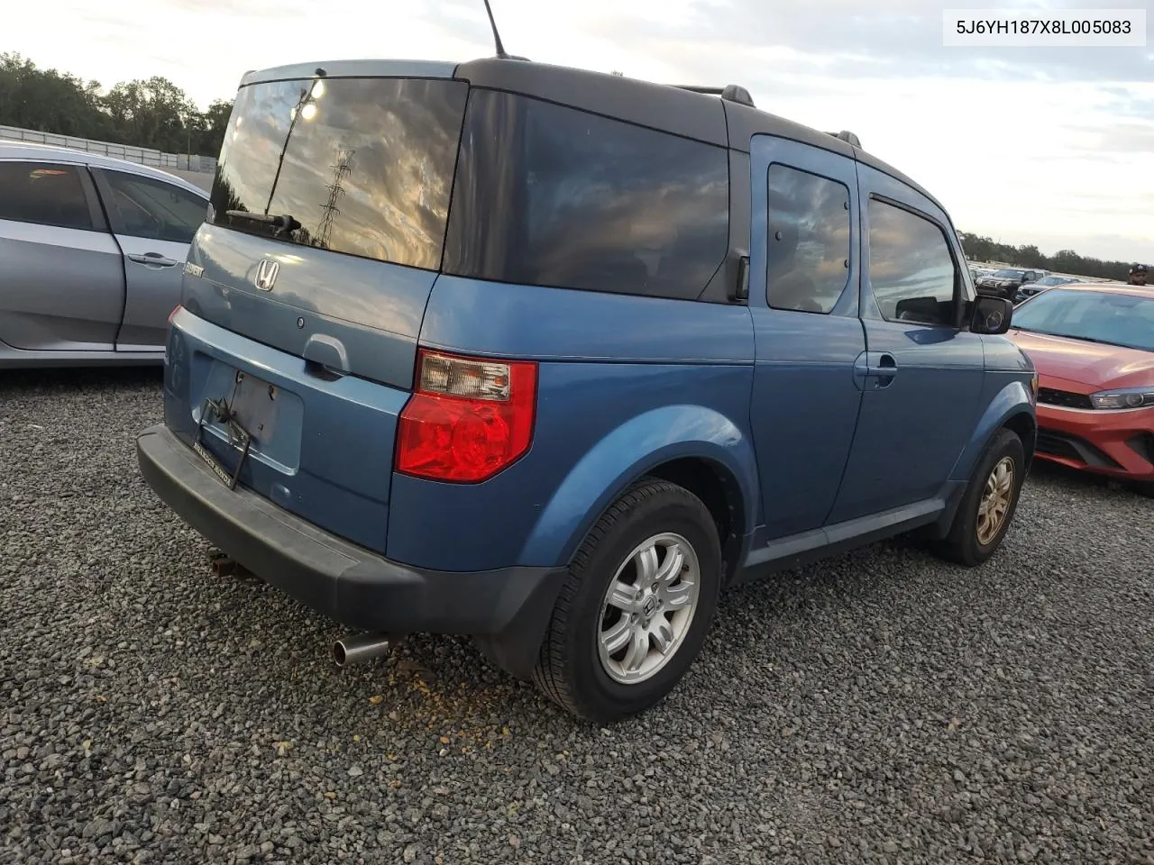 2008 Honda Element Ex VIN: 5J6YH187X8L005083 Lot: 75346494