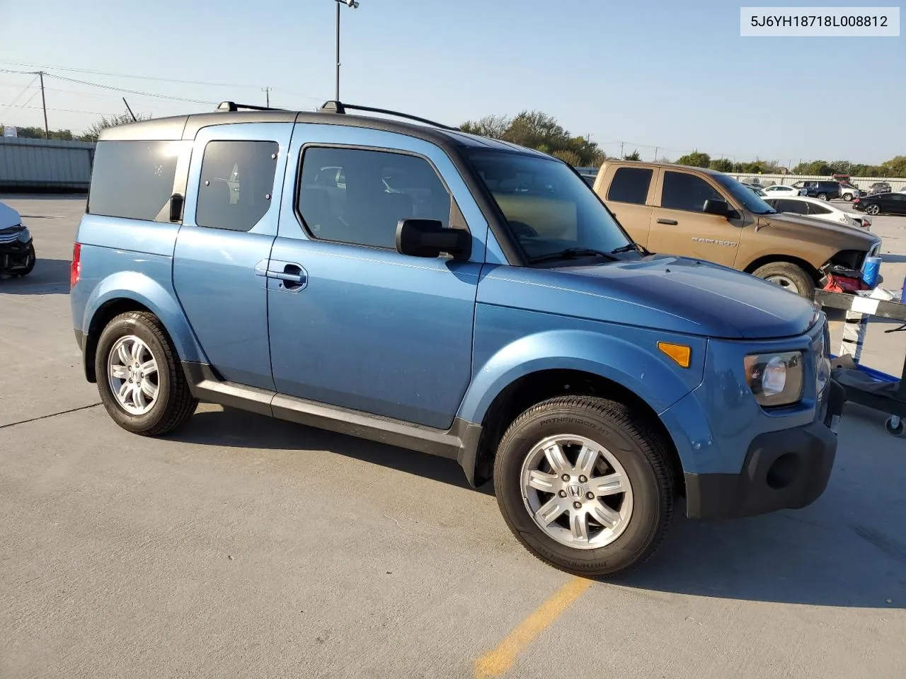 2008 Honda Element Ex VIN: 5J6YH18718L008812 Lot: 75430044