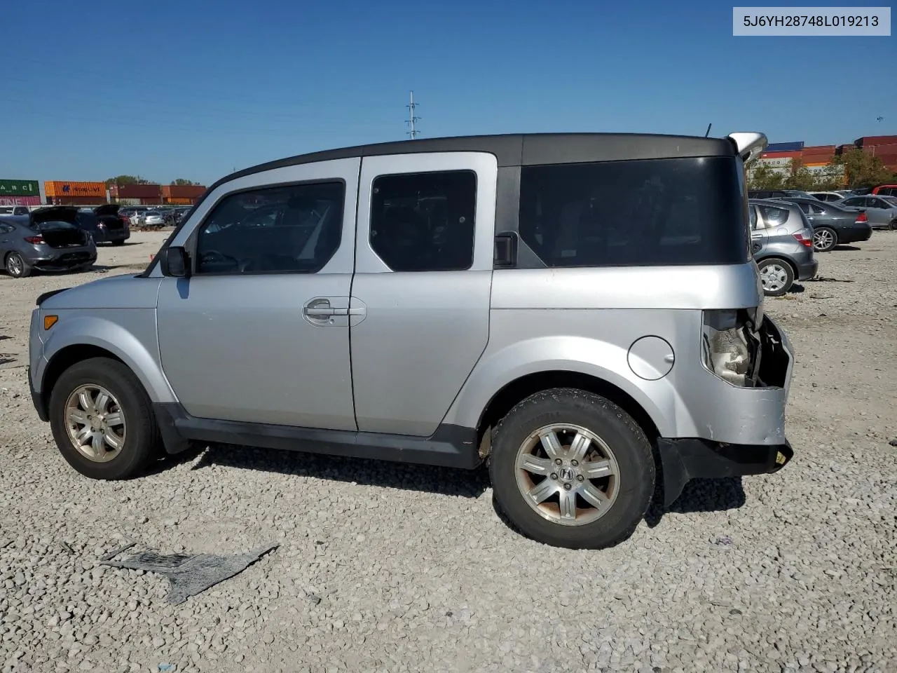 2008 Honda Element Ex VIN: 5J6YH28748L019213 Lot: 75649314