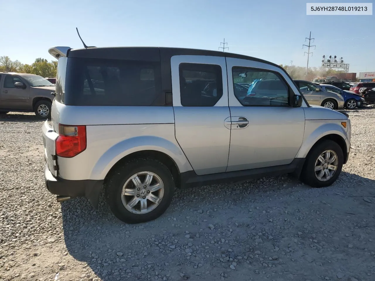 2008 Honda Element Ex VIN: 5J6YH28748L019213 Lot: 75649314