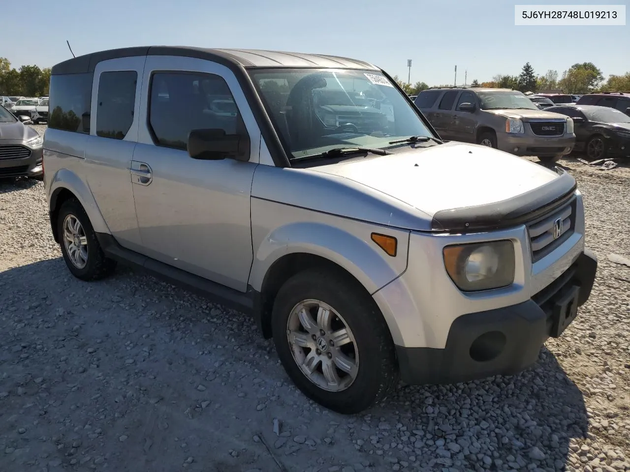 2008 Honda Element Ex VIN: 5J6YH28748L019213 Lot: 75649314