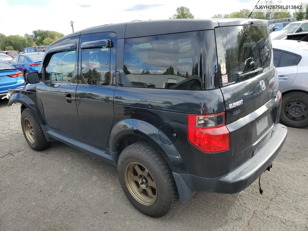 2008 Honda Element Ex VIN: 5J6YH28758L013842 Lot: 75665844