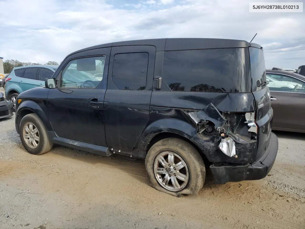 2008 Honda Element Ex VIN: 5J6YH28738L010213 Lot: 75737474