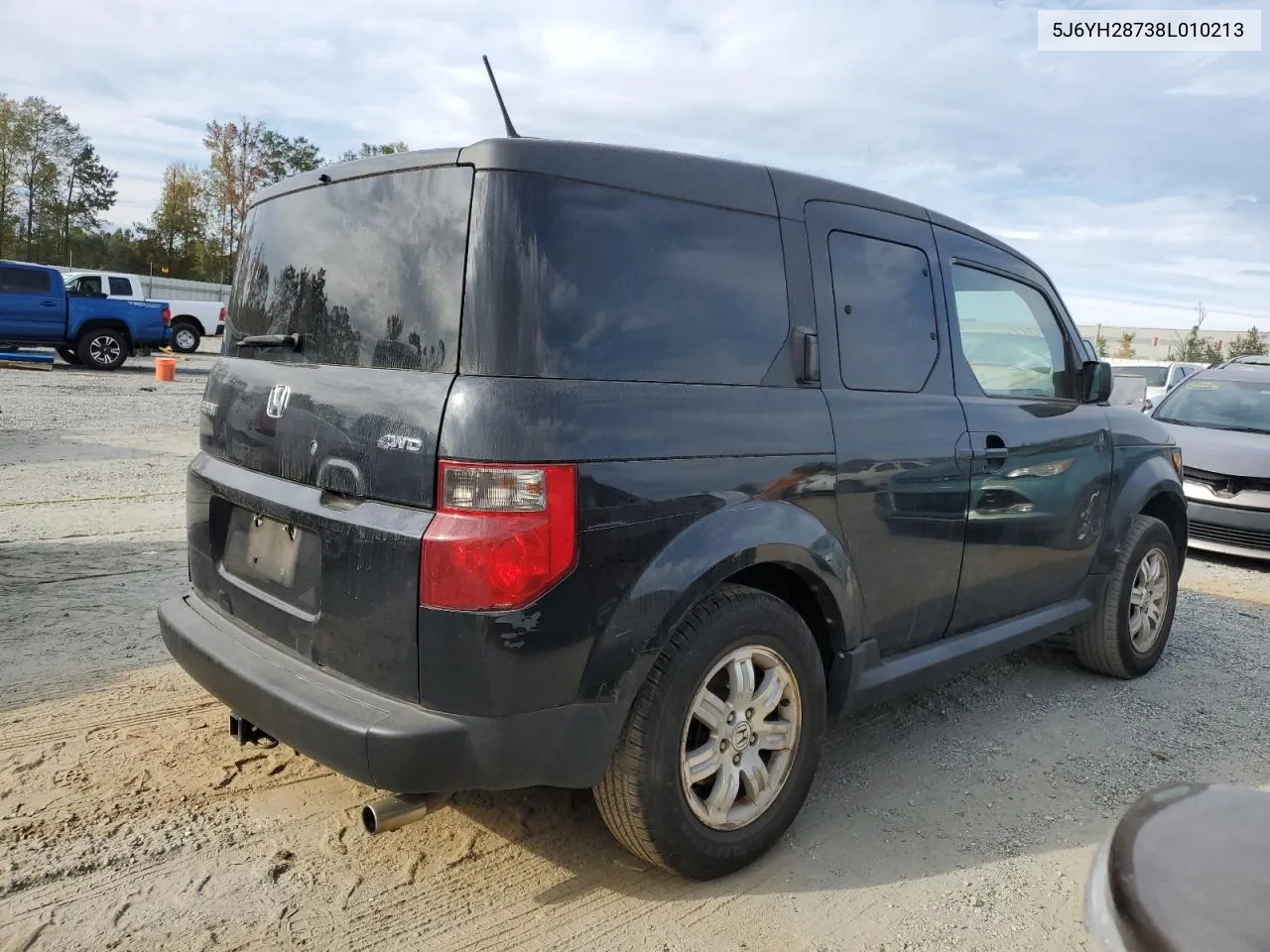 2008 Honda Element Ex VIN: 5J6YH28738L010213 Lot: 75737474