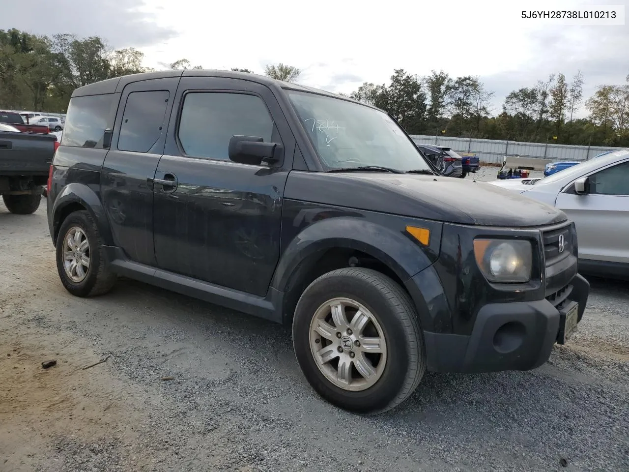 2008 Honda Element Ex VIN: 5J6YH28738L010213 Lot: 75737474